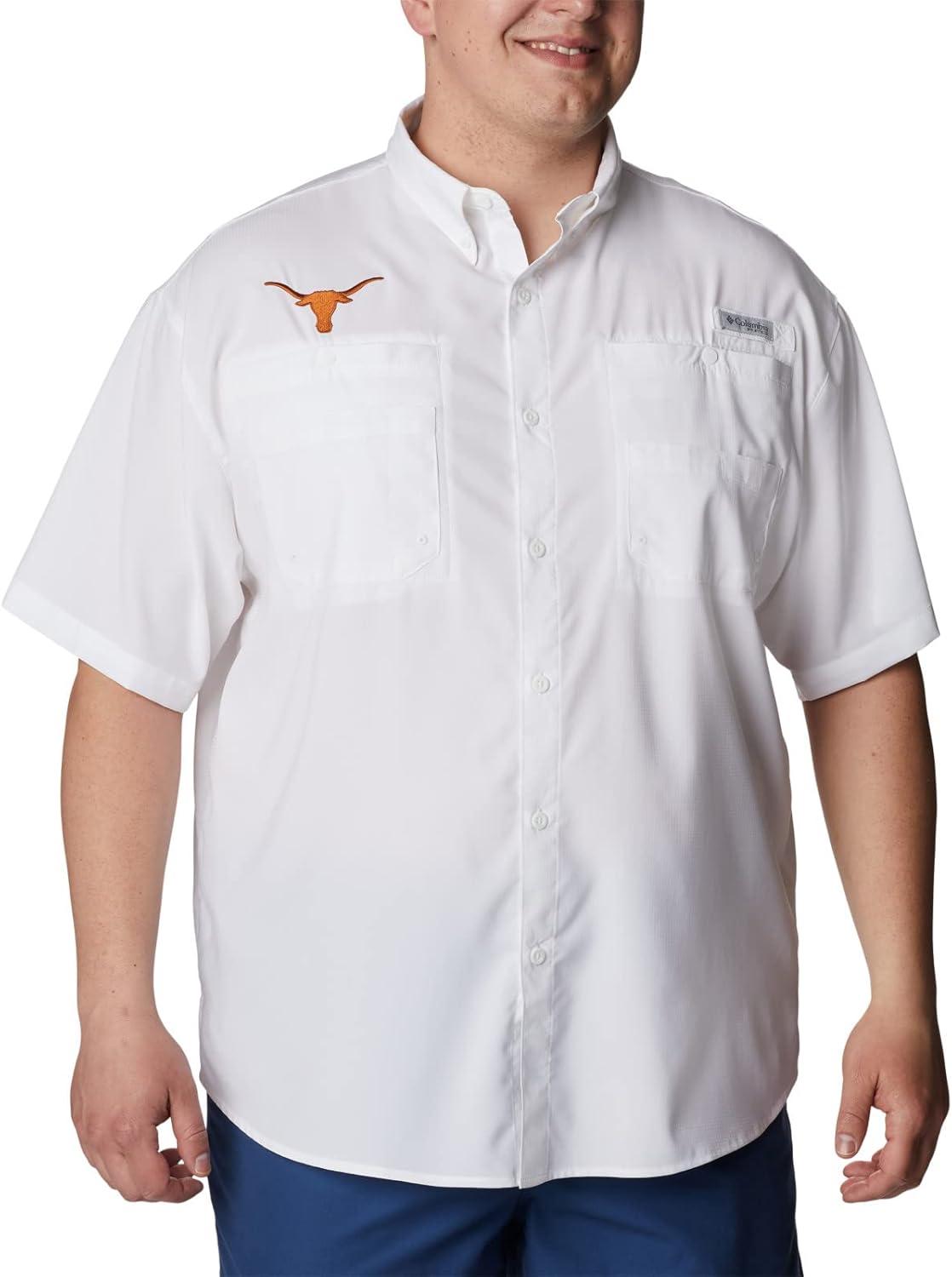 imageColumbia Mens CLG Tamiami Short Sleeve ShirtTex White