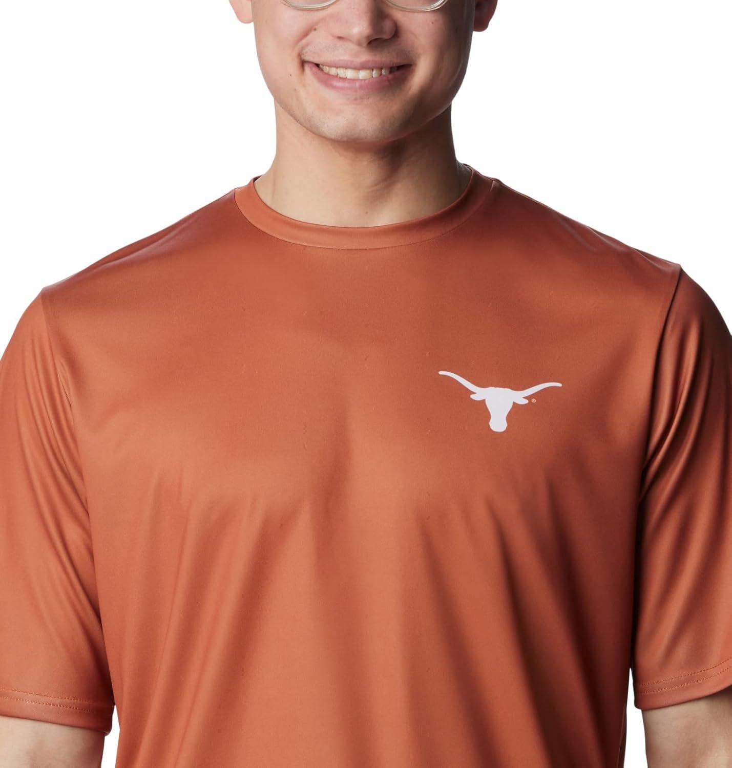 imageColumbia Mens Collegiate Terminal Tackle SS ShirtTex Cedar