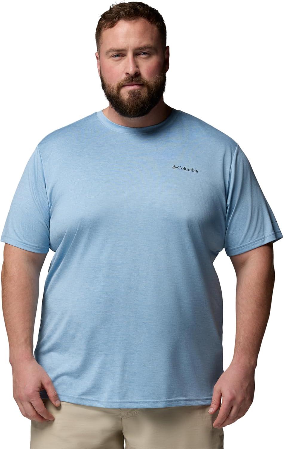 imageColumbia Mens Hike CrewRipple Blue Heather