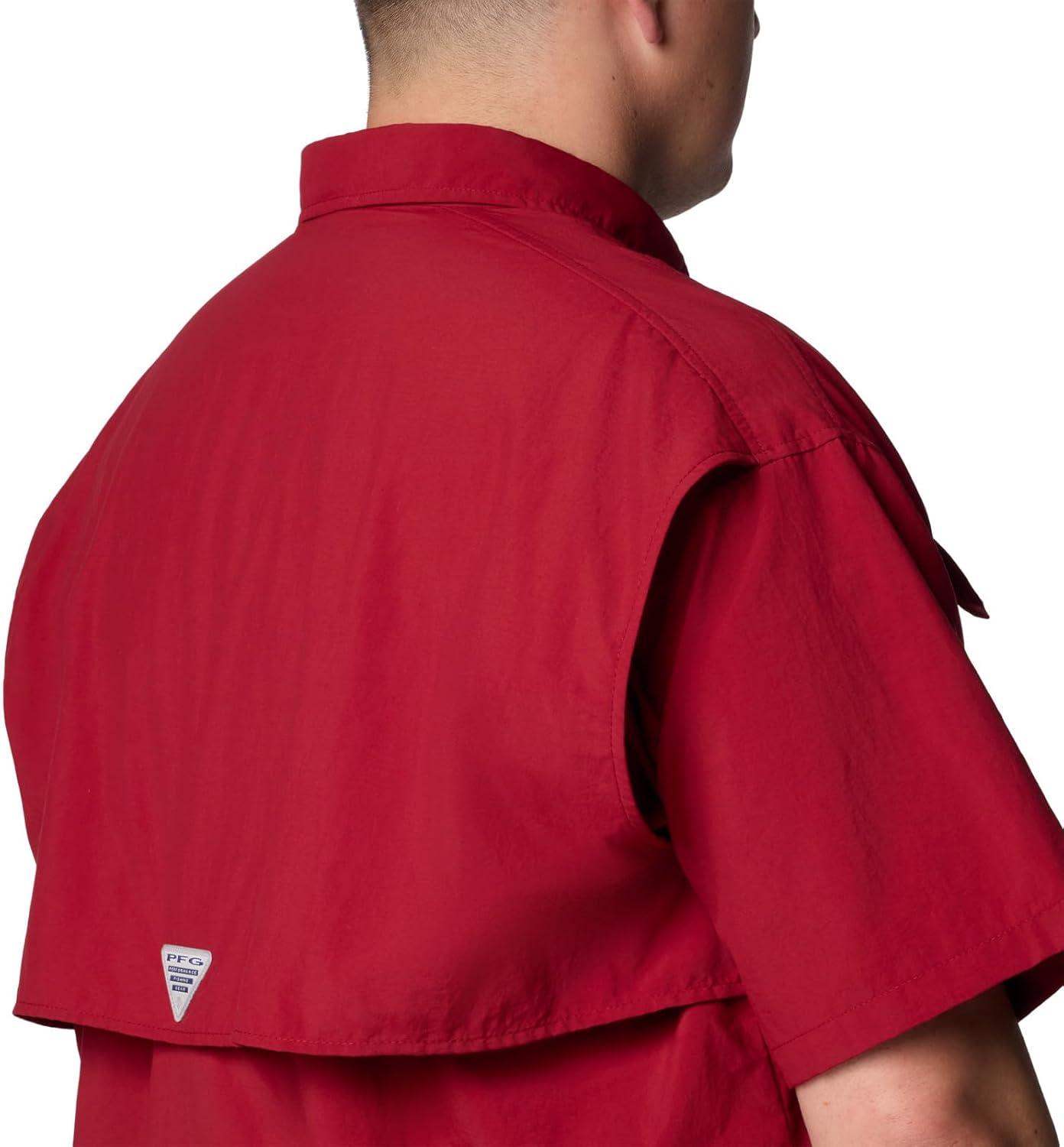 imageColumbia Mens PFG Bahama II Short Sleeve Fishing ShirtBeet