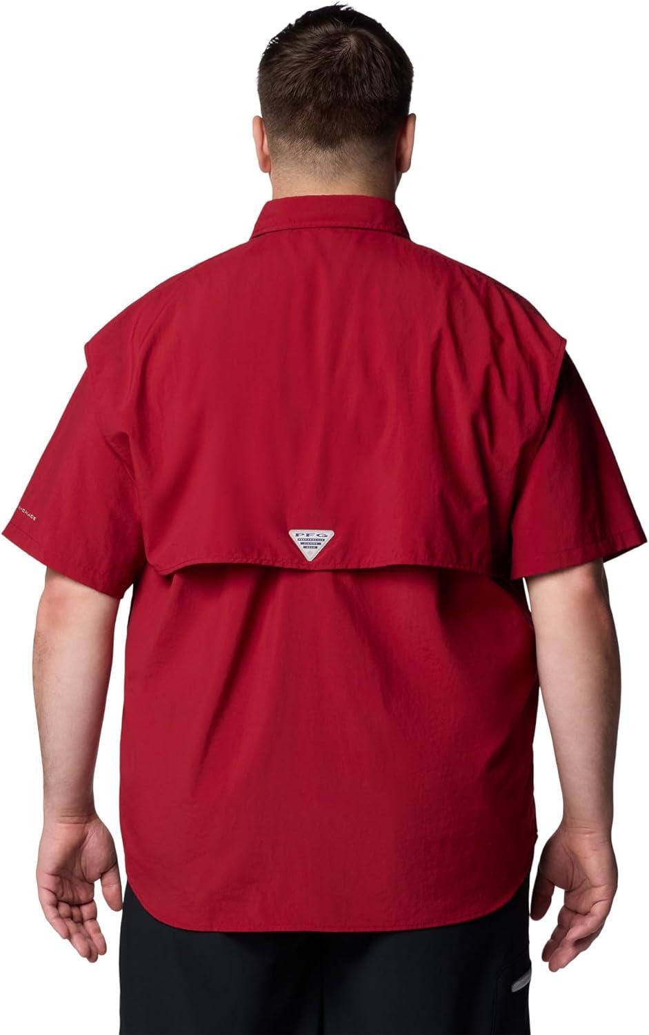 imageColumbia Mens PFG Bahama II Short Sleeve Fishing ShirtBeet