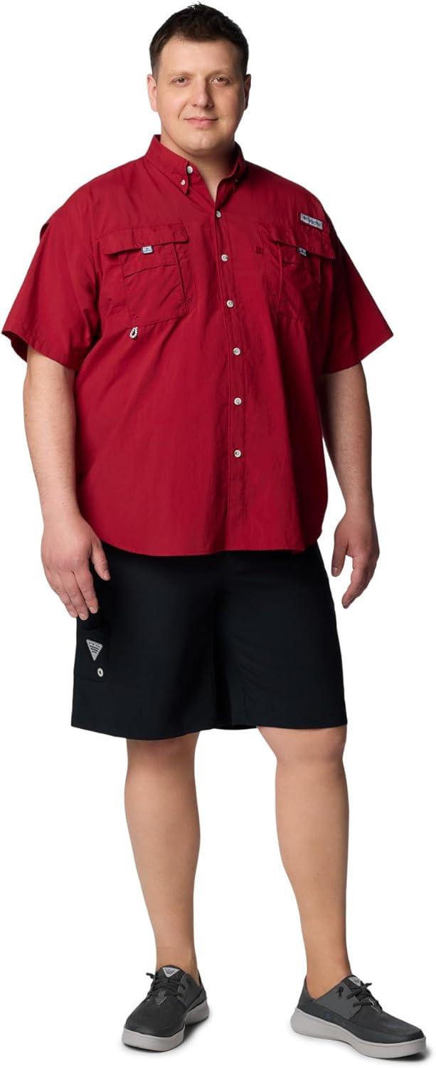 imageColumbia Mens PFG Bahama II Short Sleeve Fishing ShirtBeet