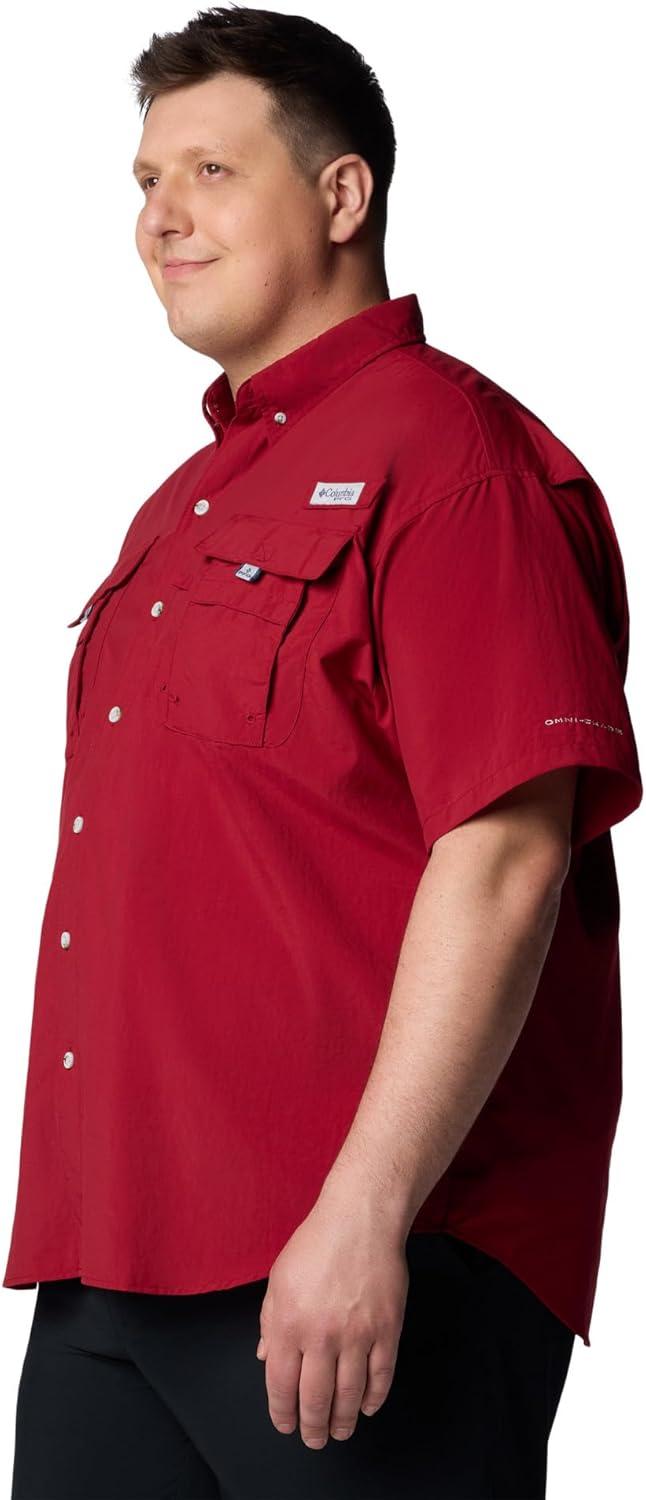 imageColumbia Mens PFG Bahama II Short Sleeve Fishing ShirtBeet