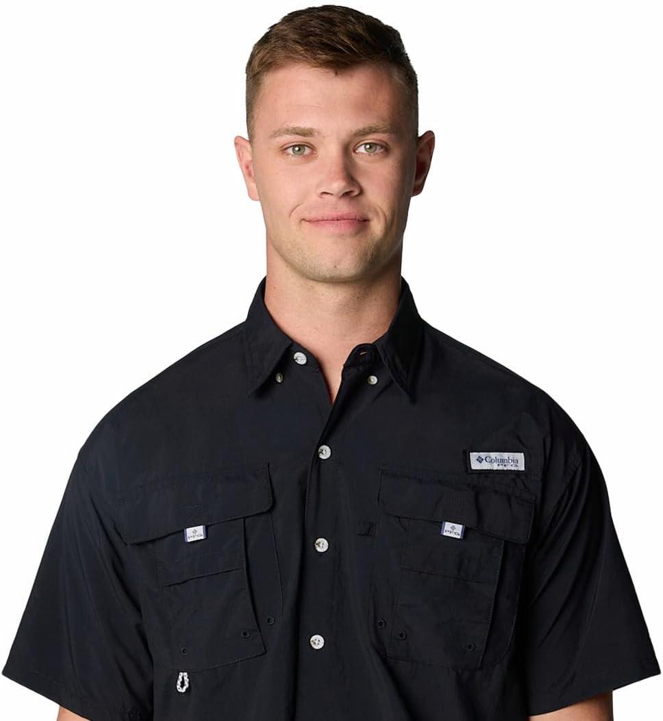 imageColumbia Mens PFG Bahama II Short Sleeve Fishing ShirtBlack