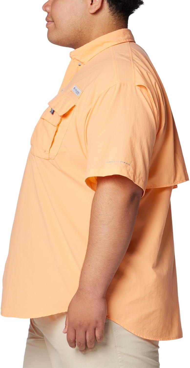 imageColumbia Mens PFG Bahama II Short Sleeve Fishing ShirtBright Nectar