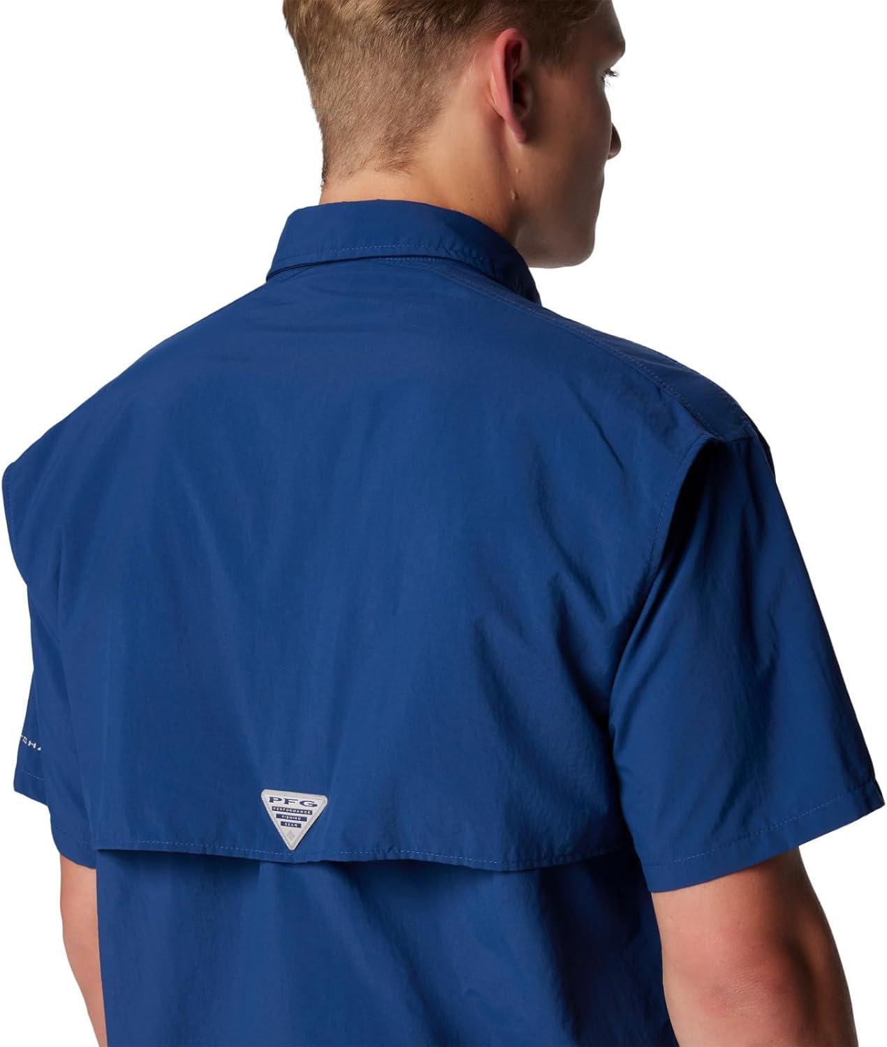 imageColumbia Mens PFG Bahama II Short Sleeve Fishing ShirtCarbon