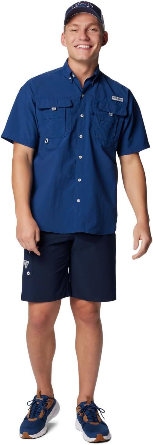 imageColumbia Mens PFG Bahama II Short Sleeve Fishing ShirtCarbon