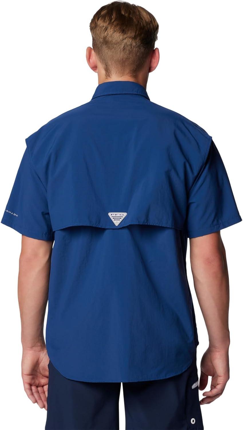 imageColumbia Mens PFG Bahama II Short Sleeve Fishing ShirtCarbon
