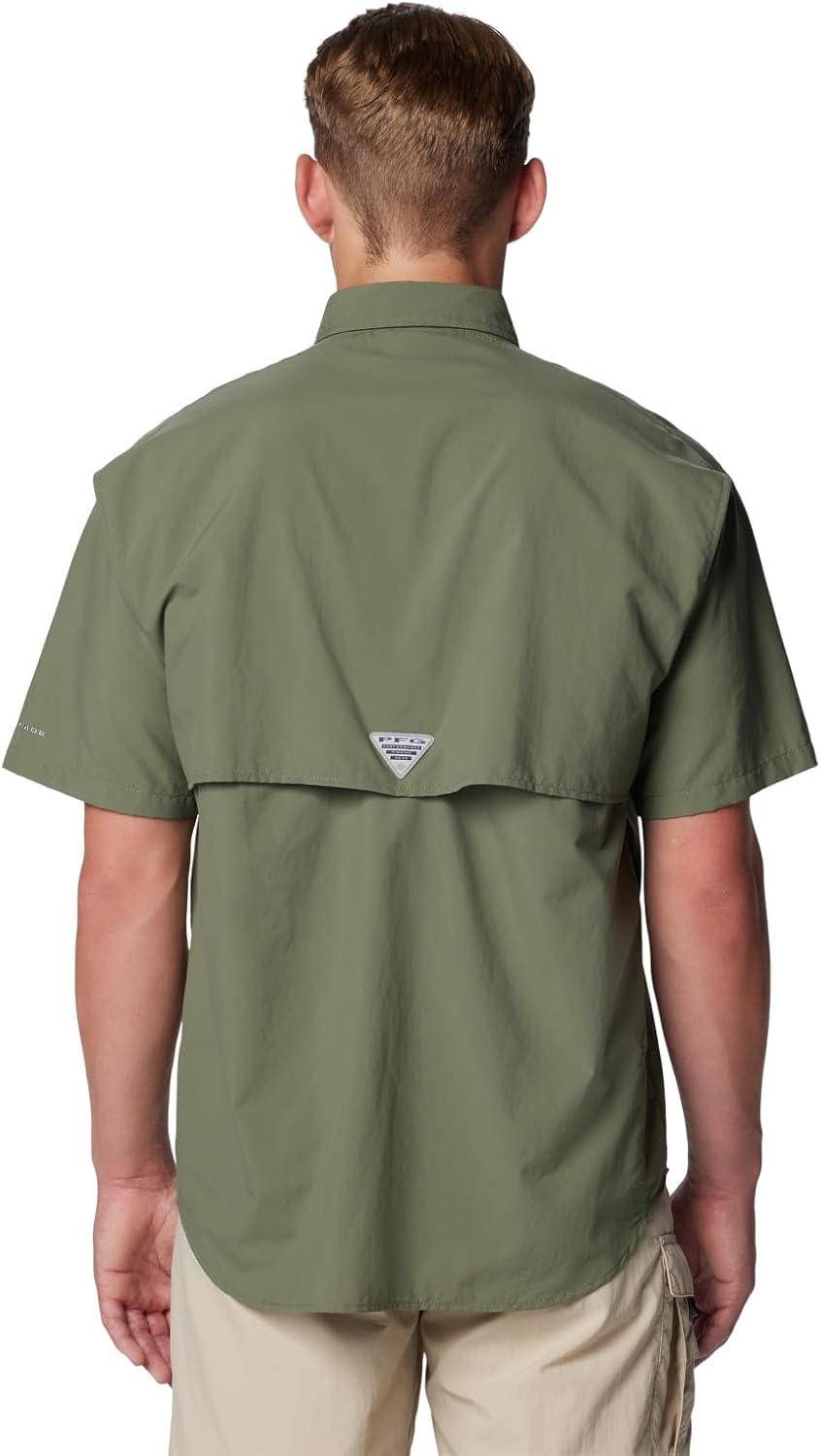 imageColumbia Mens PFG Bahama II Short Sleeve Fishing ShirtCypress