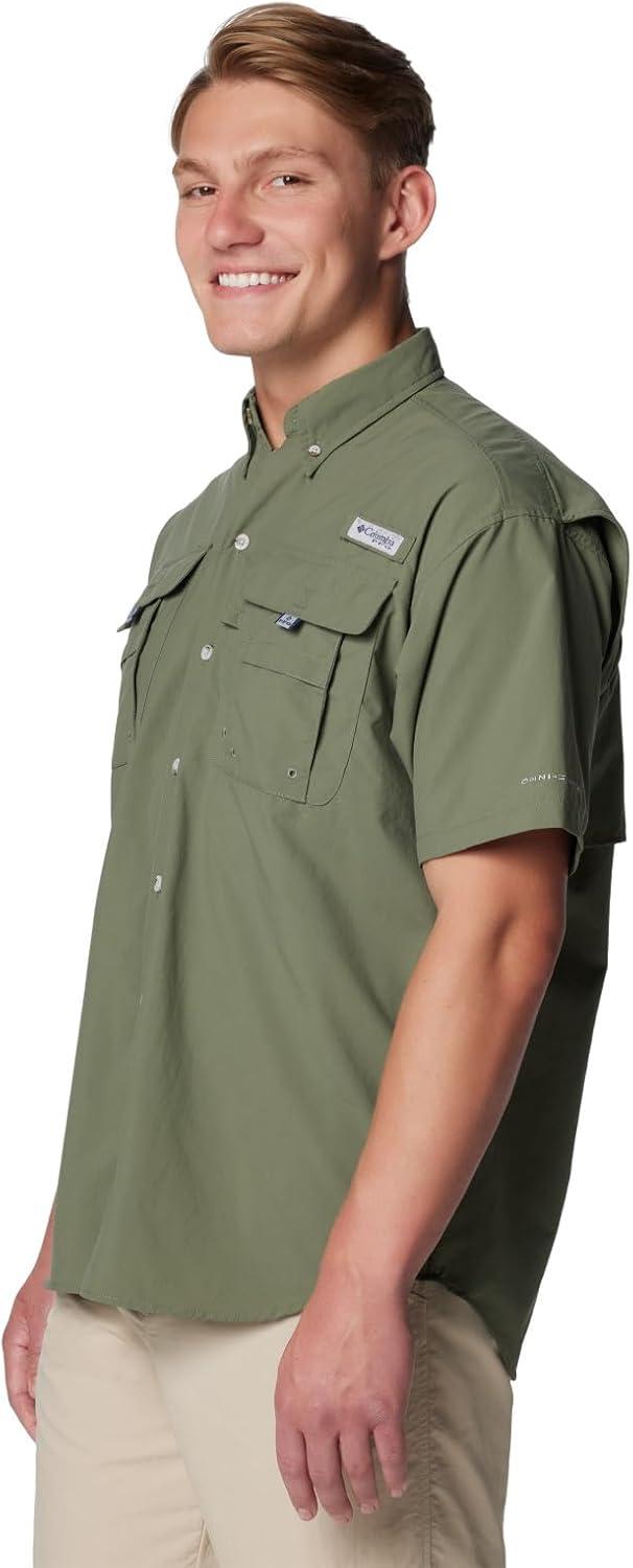 imageColumbia Mens PFG Bahama II Short Sleeve Fishing ShirtCypress