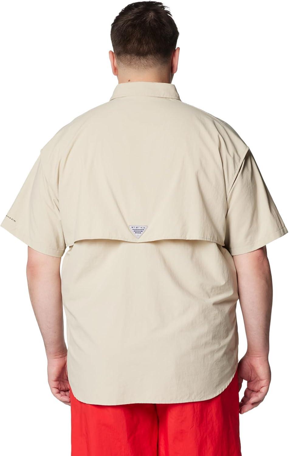 imageColumbia Mens PFG Bahama II Short Sleeve Fishing ShirtFossil