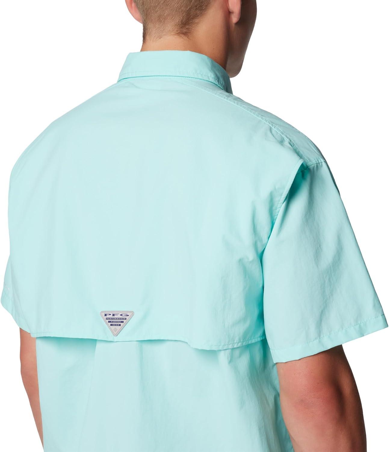 imageColumbia Mens PFG Bahama II Short Sleeve Fishing ShirtGulf Stream