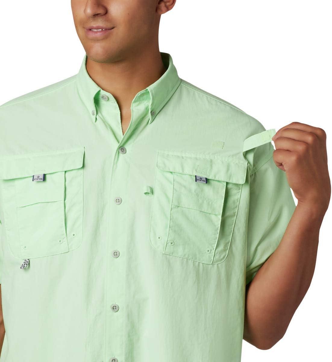 imageColumbia Mens PFG Bahama II Short Sleeve Fishing ShirtKey West