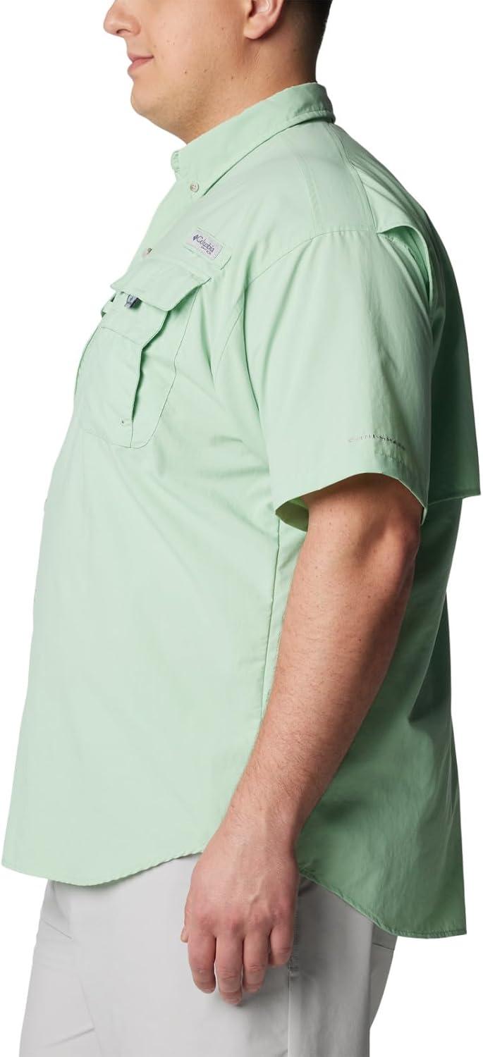 imageColumbia Mens PFG Bahama II Short Sleeve Fishing ShirtNew Mint
