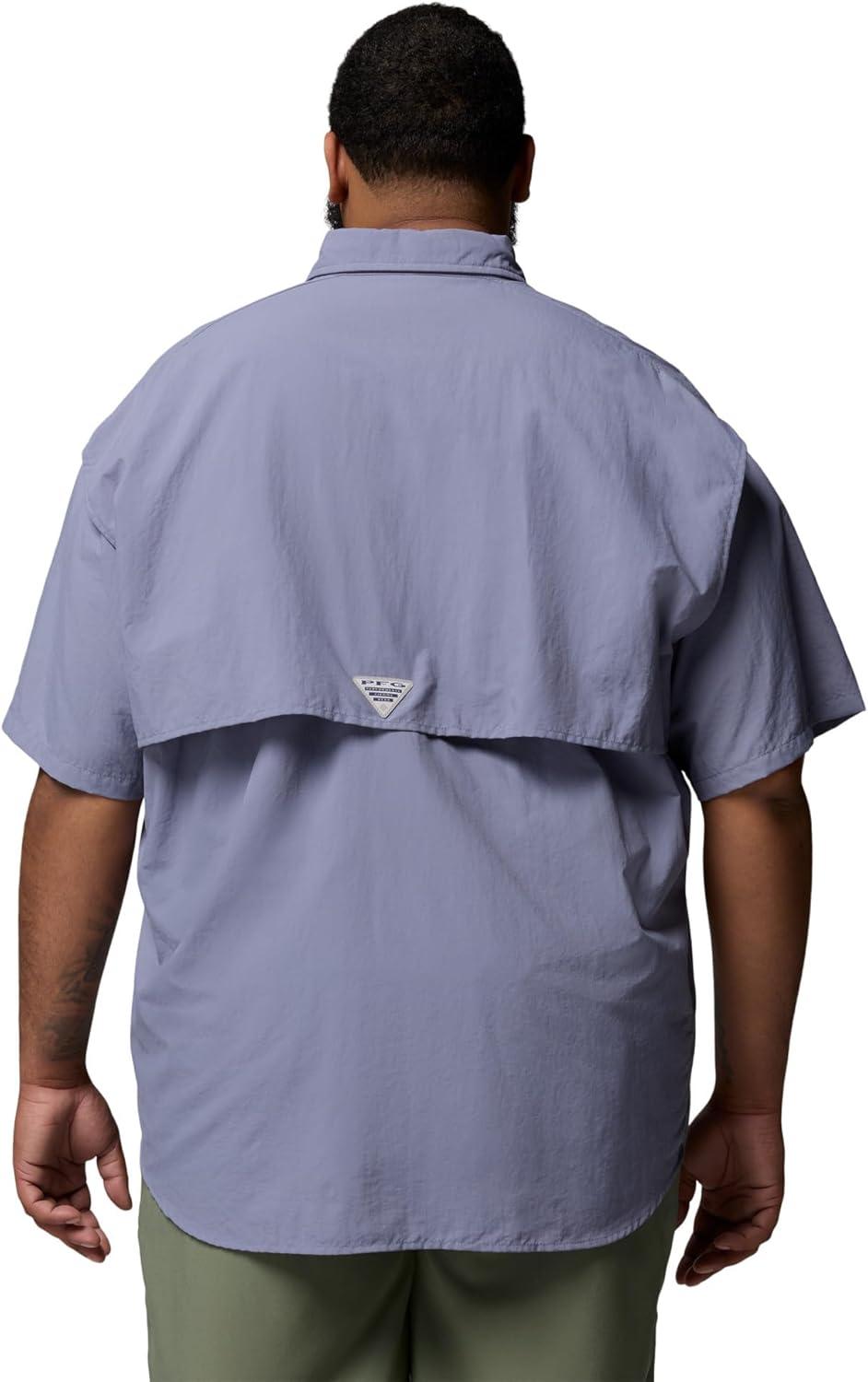 imageColumbia Mens PFG Bahama II Short Sleeve Fishing ShirtNew Moon
