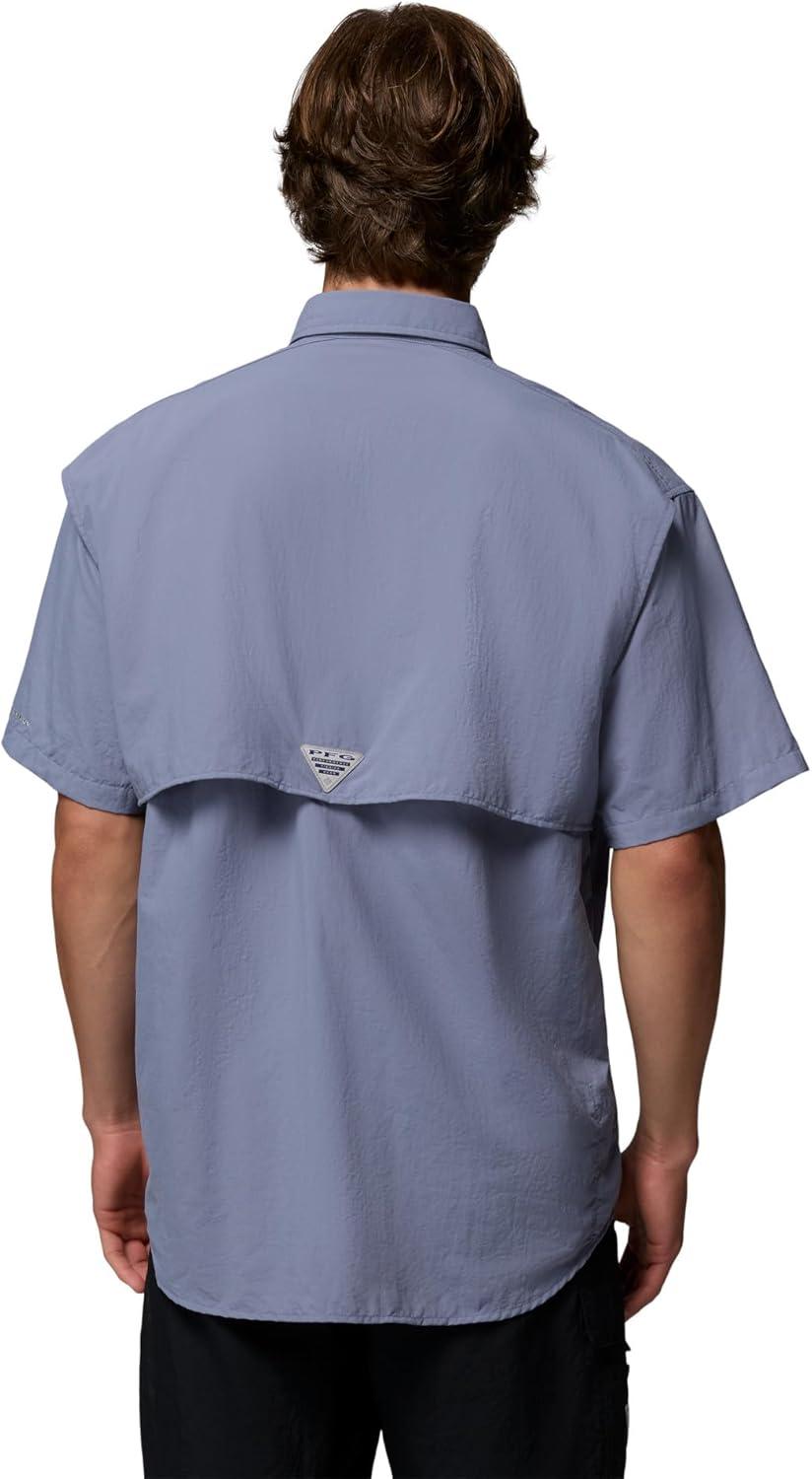 imageColumbia Mens PFG Bahama II Short Sleeve Fishing ShirtNew Moon
