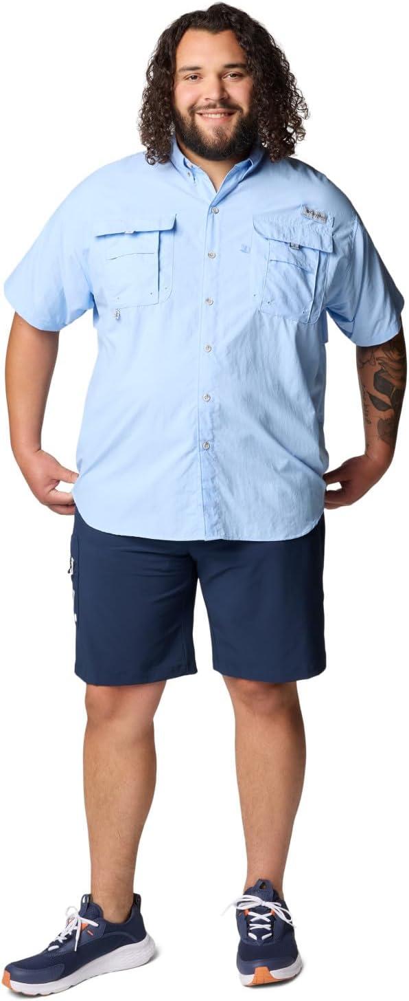 imageColumbia Mens PFG Bahama II Short Sleeve Fishing ShirtSail