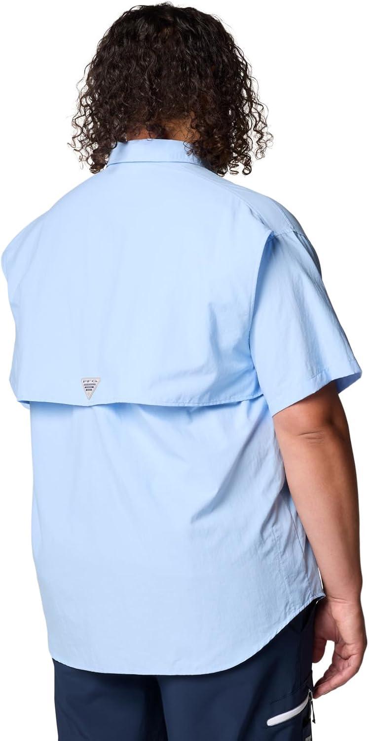 imageColumbia Mens PFG Bahama II Short Sleeve Fishing ShirtSail