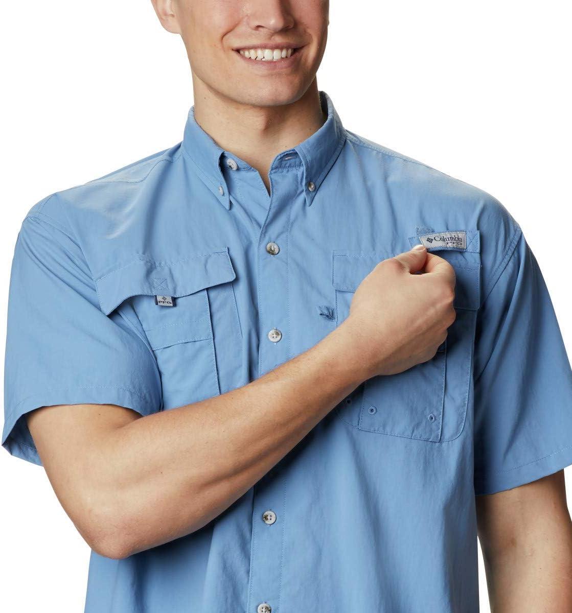 imageColumbia Mens PFG Bahama II Short Sleeve Fishing ShirtSkyler