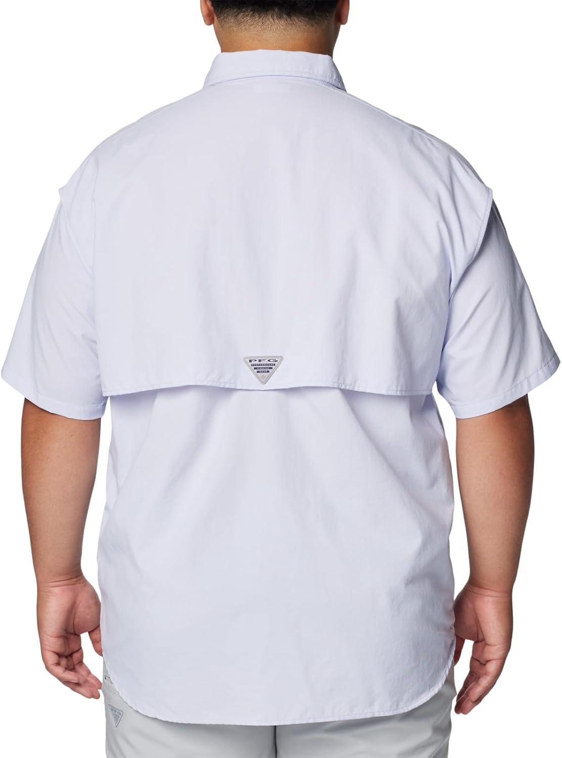imageColumbia Mens PFG Bahama II Short Sleeve Fishing ShirtSnowdrift