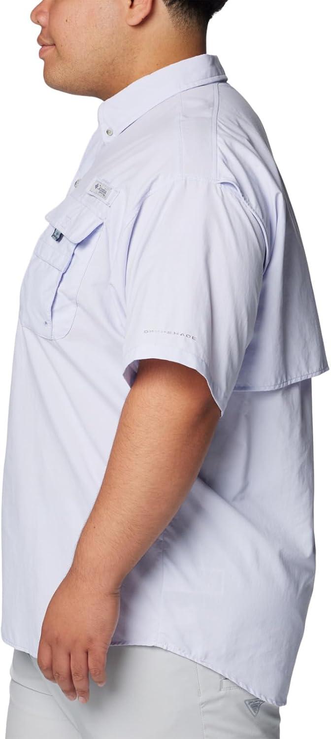 imageColumbia Mens PFG Bahama II Short Sleeve Fishing ShirtSnowdrift
