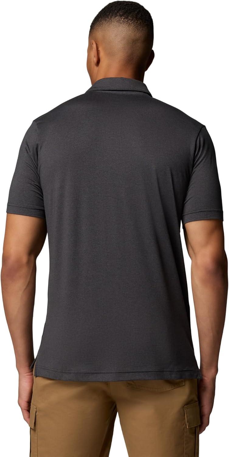 imageColumbia Mens Parsons Point PoloBlack HeatherShark