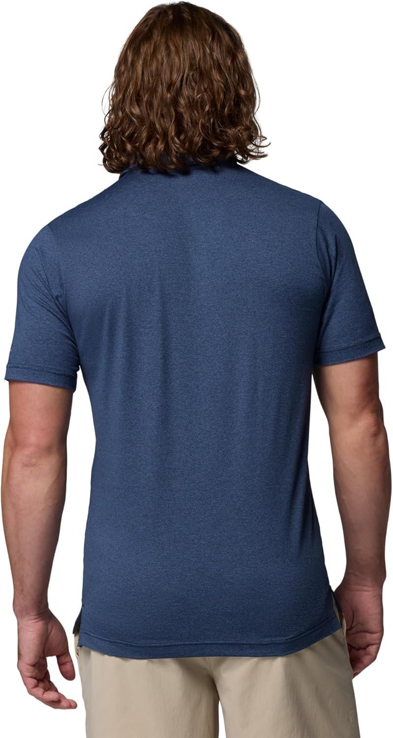 imageColumbia Mens Parsons Point PoloCollegiate NavyHeatherMntn Blue