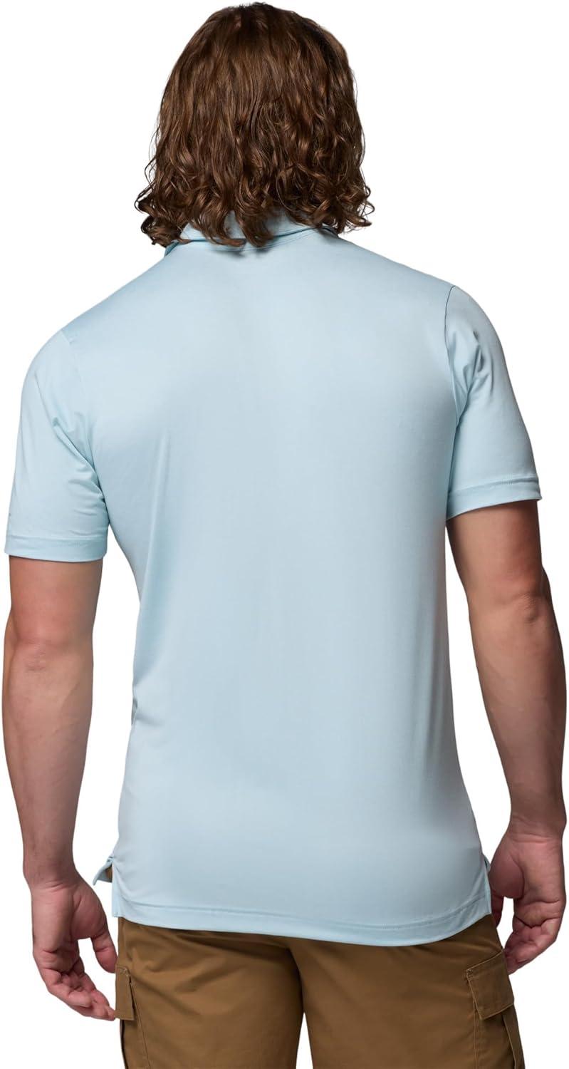 imageColumbia Mens Parsons Point PoloMarine LightHeatherTrnql Blue