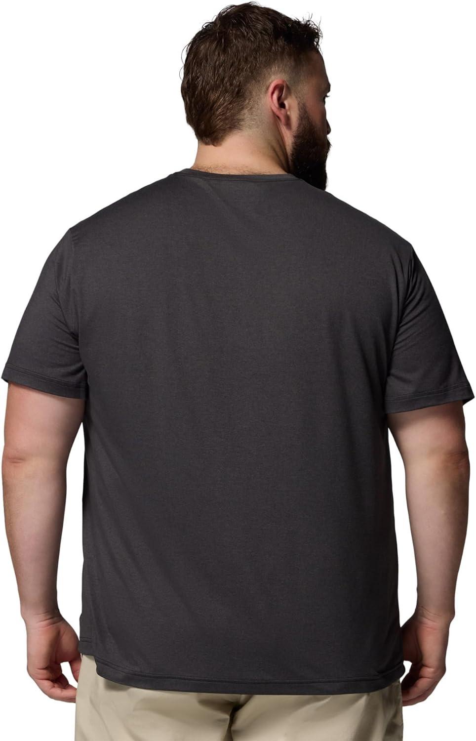 imageColumbia Mens Parsons Point Short Sleeve Logo TeeBlackHeather