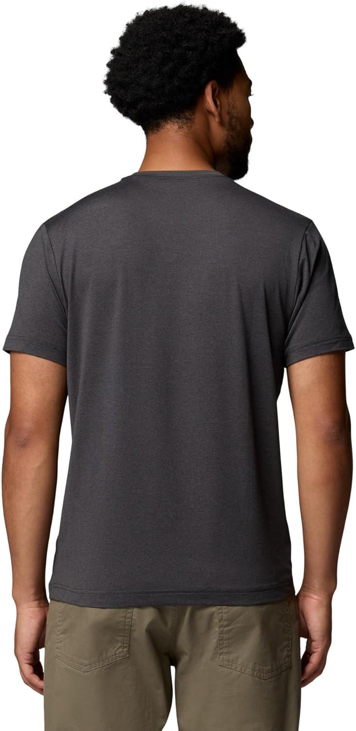 imageColumbia Mens Parsons Point Short Sleeve Logo TeeBlackHeather