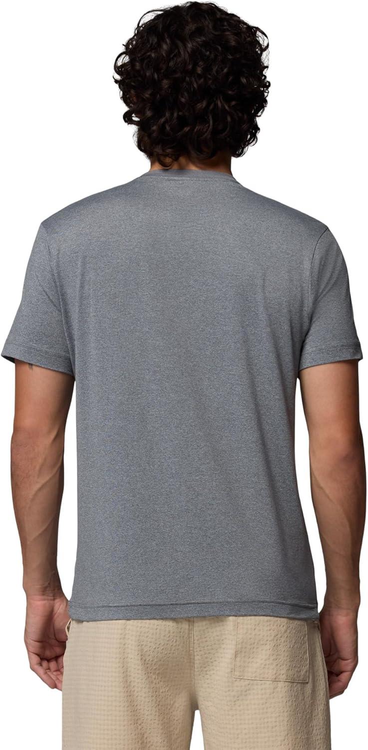 imageColumbia Mens Parsons Point Short Sleeve Logo TeeCity GreyHeather