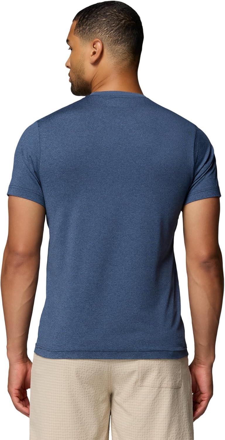 imageColumbia Mens Parsons Point Short Sleeve Logo TeeCollegiate NavyHeather