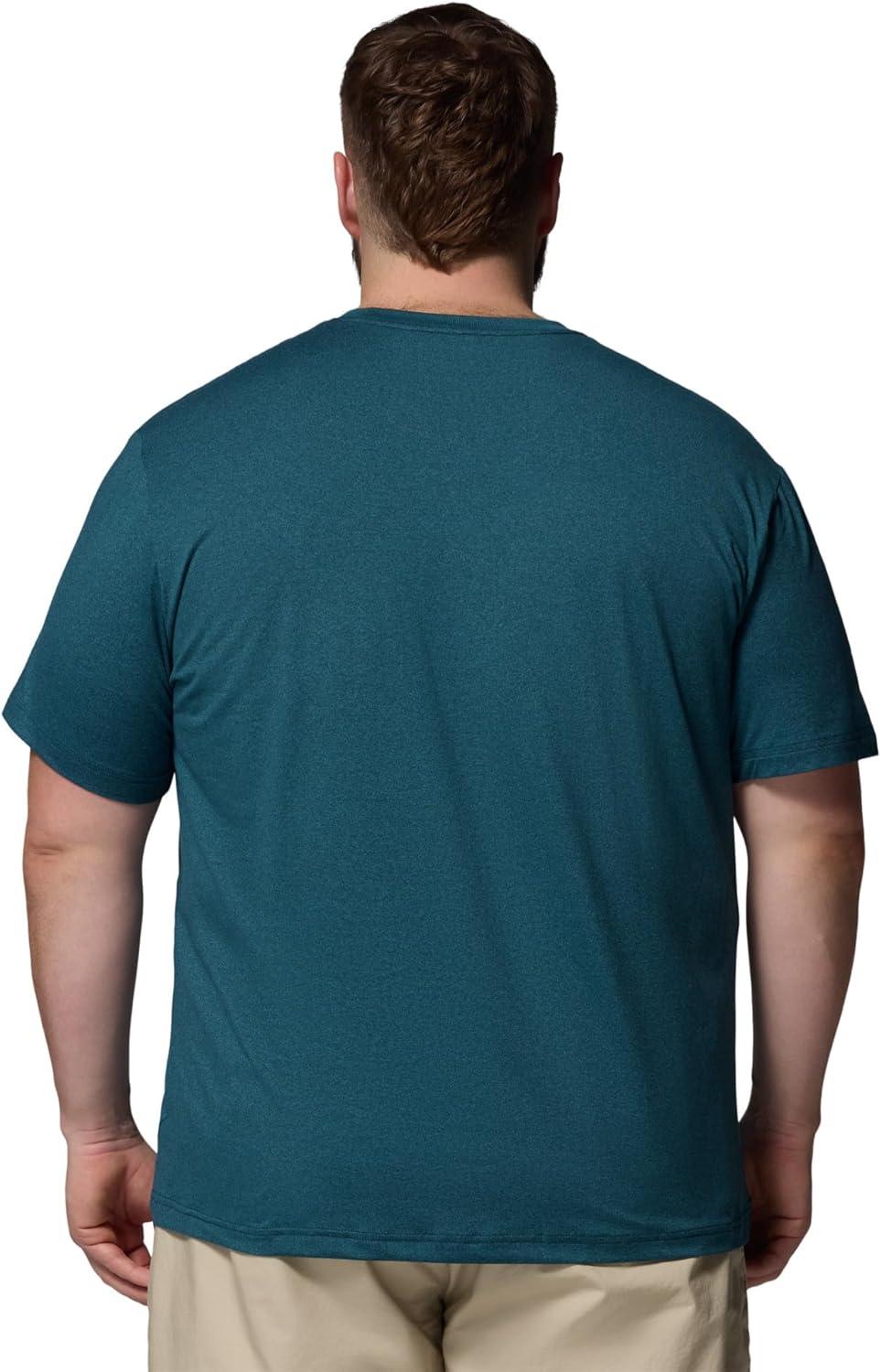 imageColumbia Mens Parsons Point Short Sleeve Logo TeeEverblueHeather