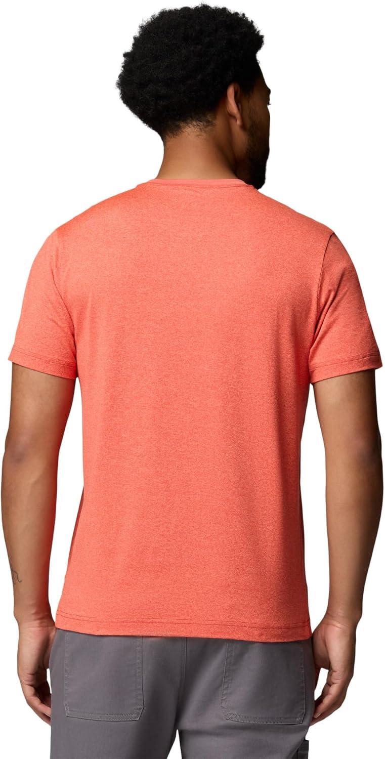 imageColumbia Mens Parsons Point Short Sleeve Logo TeeSuper SonicHeather