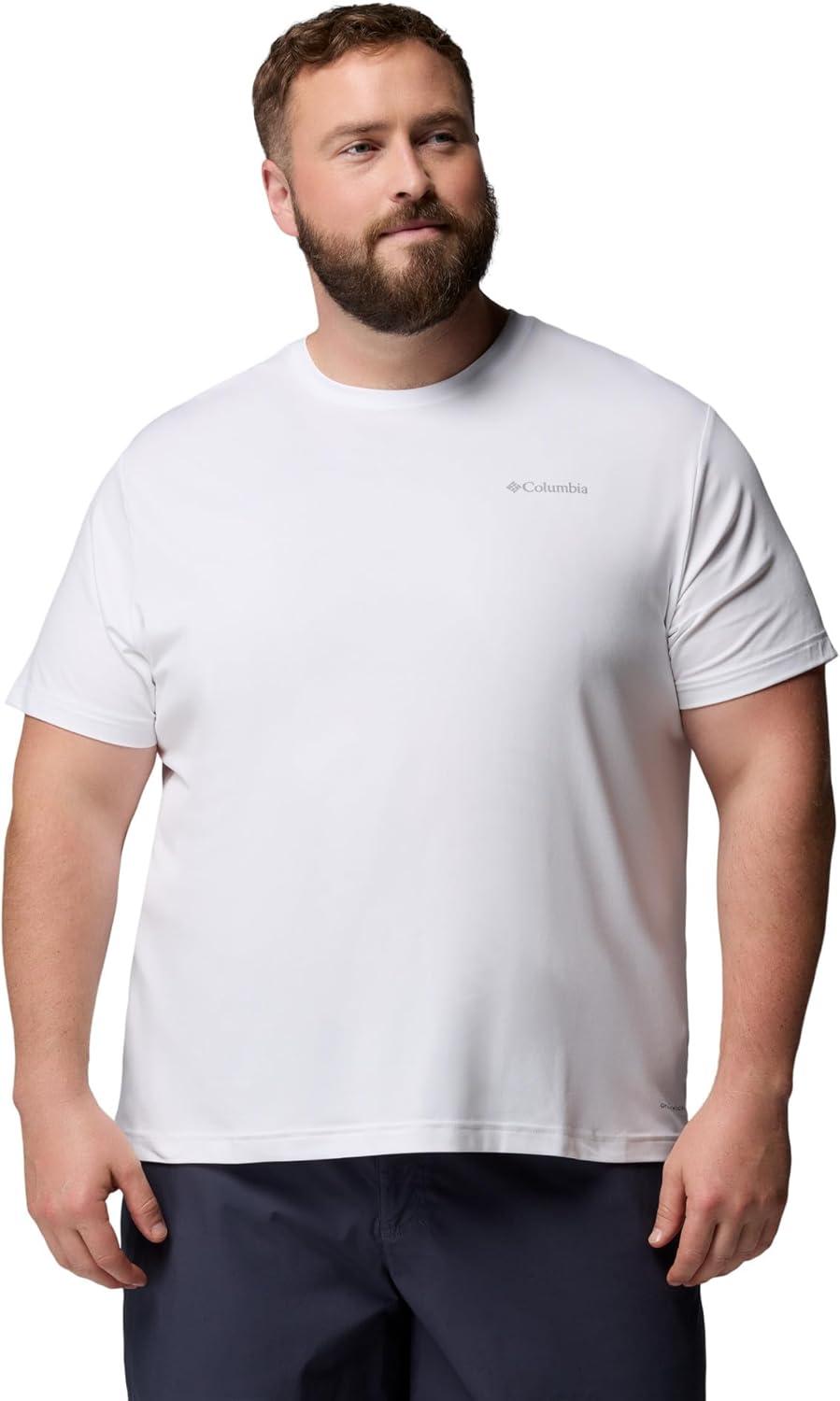 imageColumbia Mens Parsons Point Short Sleeve Logo TeeWhite