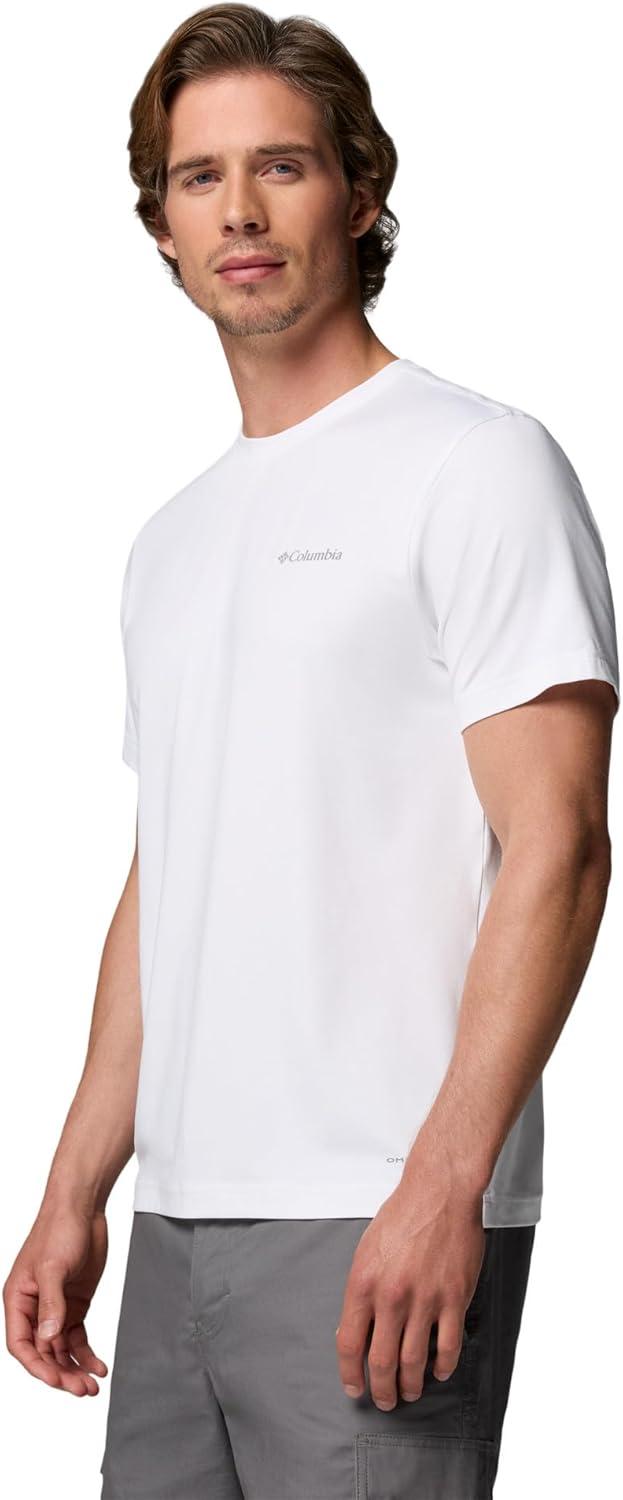 imageColumbia Mens Parsons Point Short Sleeve Logo TeeWhite