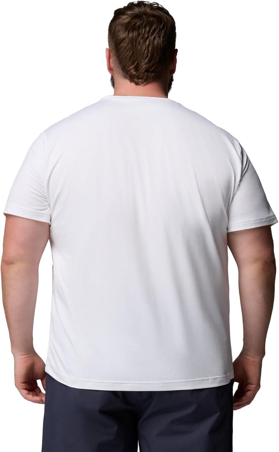 imageColumbia Mens Parsons Point Short Sleeve Logo TeeWhite