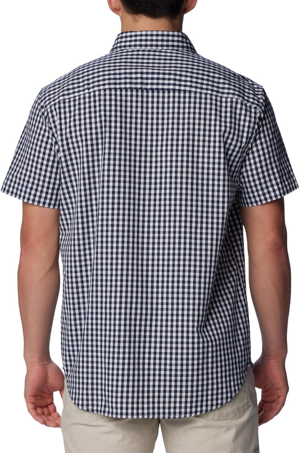 imageColumbia Mens Rapid Rivers II Short Sleeve ShirtCollegiate Navy Gingham