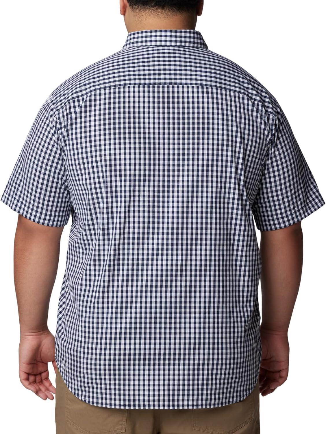 imageColumbia Mens Rapid Rivers II Short Sleeve ShirtCollegiate Navy Gingham