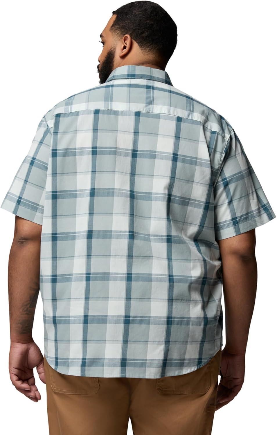 imageColumbia Mens Rapid Rivers II Short Sleeve ShirtCrushed BlueBase Plaid