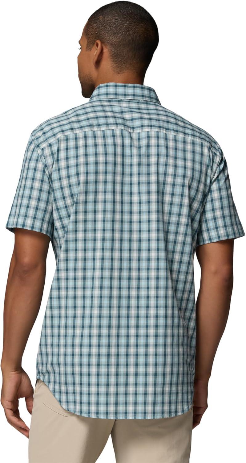 imageColumbia Mens Rapid Rivers II Short Sleeve ShirtCrushed BlueRapid Rivers Gingham