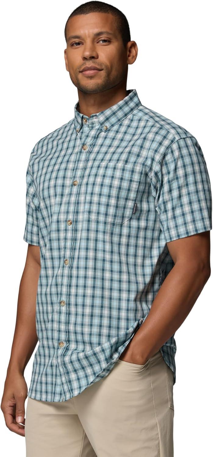 imageColumbia Mens Rapid Rivers II Short Sleeve ShirtCrushed BlueRapid Rivers Gingham