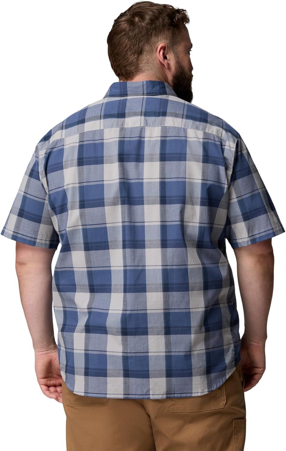 imageColumbia Mens Rapid Rivers II Short Sleeve ShirtDark MountainBase Plaid