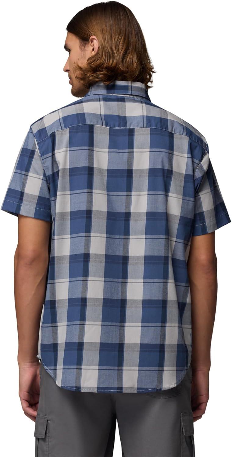 imageColumbia Mens Rapid Rivers II Short Sleeve ShirtDark MountainBase Plaid