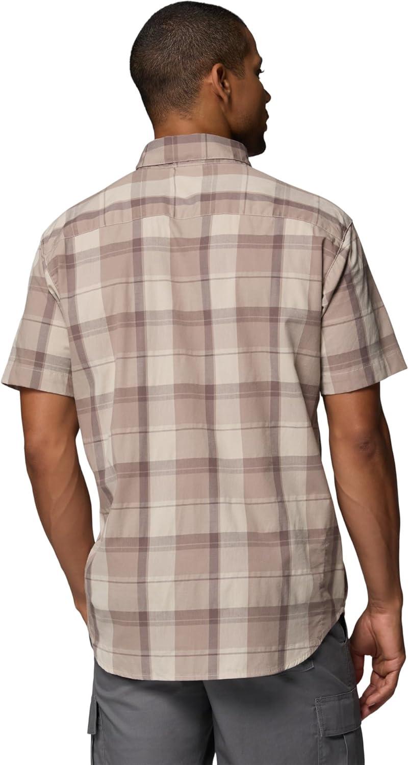 imageColumbia Mens Rapid Rivers II Short Sleeve ShirtFlint GreyBase Plaid