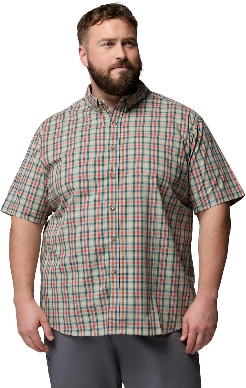 imageColumbia Mens Rapid Rivers II Short Sleeve ShirtWashed RedRapid Rivers Gingham
