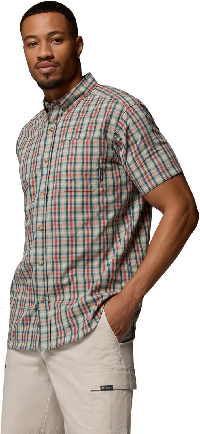 imageColumbia Mens Rapid Rivers II Short Sleeve ShirtWashed RedRapid Rivers Gingham