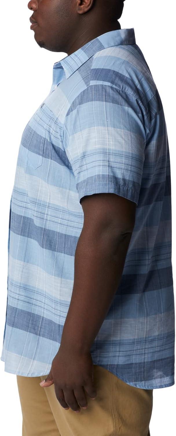 imageColumbia Mens Rapid Rivers Novelty Short SleeveJet Stream Scattered Stripe