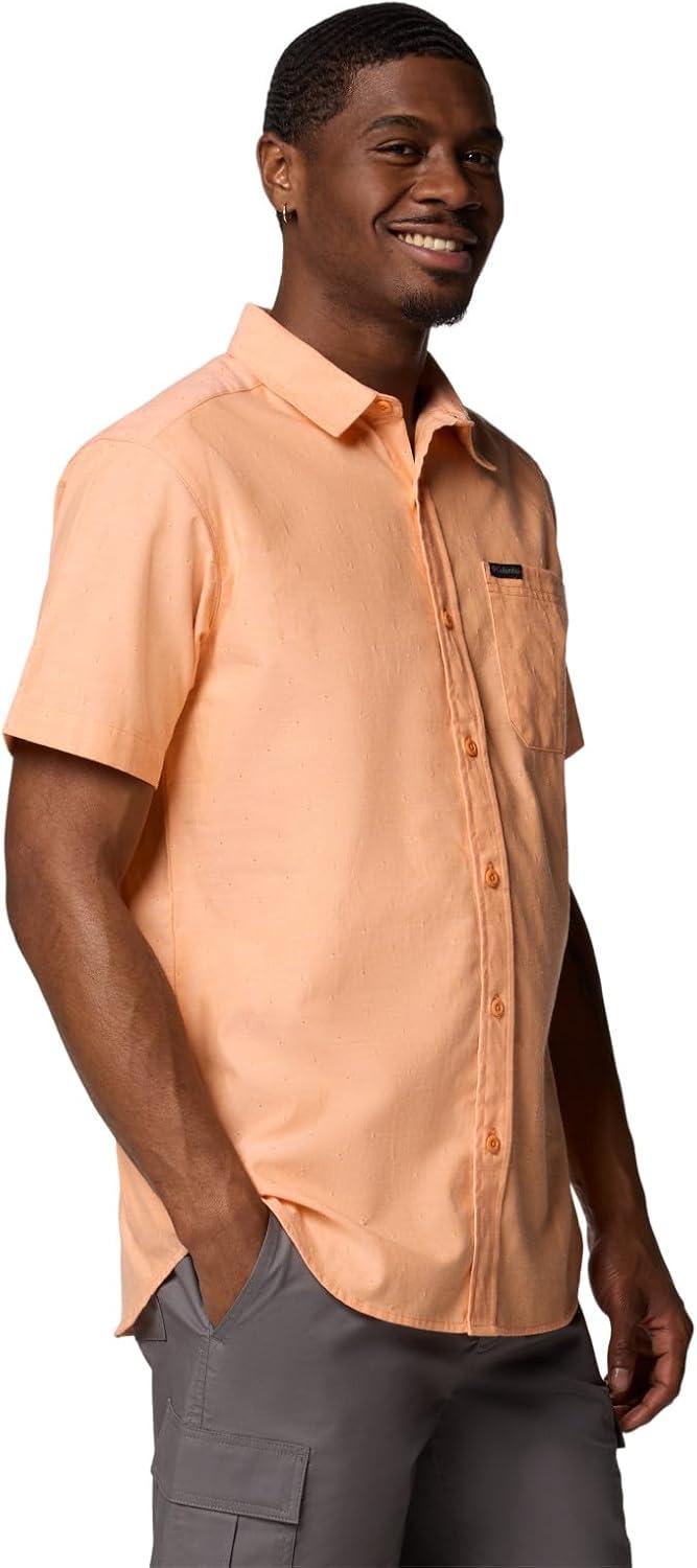 imageColumbia Mens Rapid Rivers Novelty Short SleeveKoi Diamond Dobby Chambray