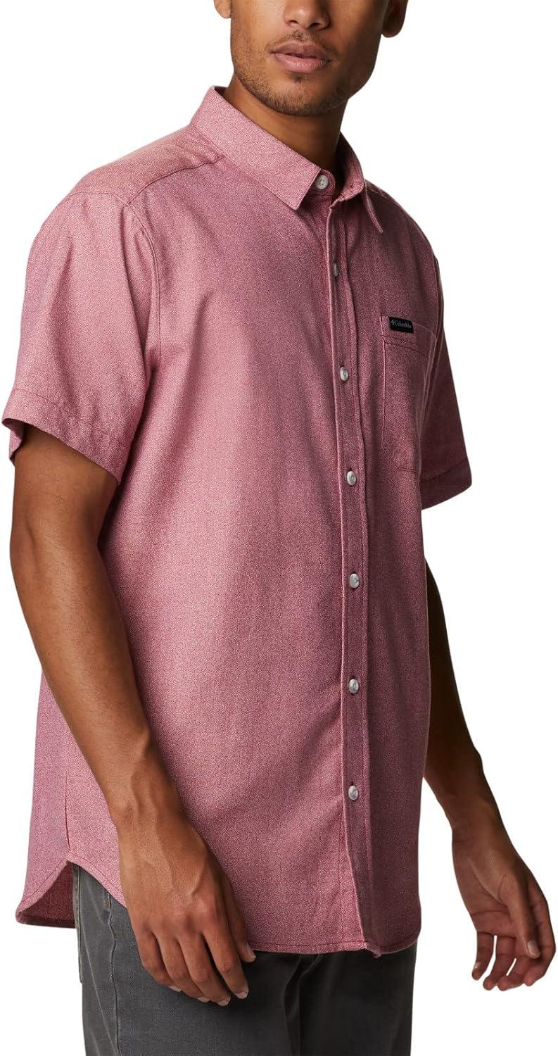 imageColumbia Mens Rapid Rivers Novelty Short SleeveRed OnionRed Quartz